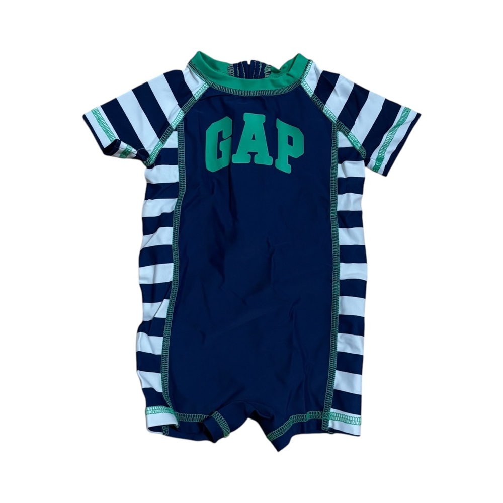 GAP Kids 3-6M Logo One Piece Swim Suit
